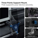 Spigen SGP OneTap AirVent Universal Βάση αυτοκινήτου με λειτουργία φόρτισης Qi 15W για Smartphones AirVent UTS12W - ACP01279 - ΜΑΥΡΟ