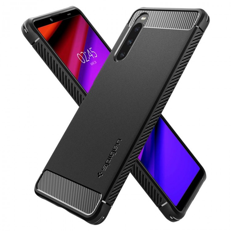 Θήκη SPIGEN SGP Ultra Rugged Armor για SONY XPERIA 10 V 2023 - MAYΡΗ - ACS06202