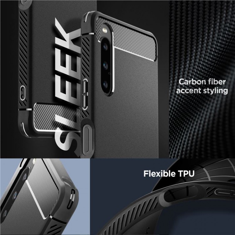 Θήκη SPIGEN SGP Ultra Rugged Armor για SONY XPERIA 10 V 2023 - MAYΡΗ - ACS06202