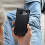 Θήκη Spigen SGP TOUGH Armor για GOOGLE PIXEL 7A - ΜΑΥΡΟ - ACS05819 