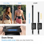 Θήκη Spigen SGP ΣΕΤ Aqua Shield Τσάντα μέσης ΑΔΙΑΒΡΟΧΗ για Smartphones, Aξεσουάρ + ΑΔΙΑΒΡΟΧΗ Universal Floating θήκη για κινητά - A621- ΜΑΥΡΟ - AMP04533