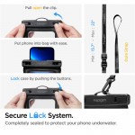Θήκη Spigen SGP ΣΕΤ Aqua Shield Τσάντα μέσης ΑΔΙΑΒΡΟΧΗ για Smartphones, Aξεσουάρ + ΑΔΙΑΒΡΟΧΗ Universal Floating θήκη για κινητά - A621- ΜΑΥΡΟ - AMP04533
