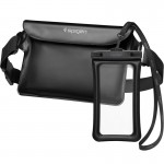 Θήκη Spigen SGP ΣΕΤ Aqua Shield Τσάντα μέσης ΑΔΙΑΒΡΟΧΗ για Smartphones, Aξεσουάρ + ΑΔΙΑΒΡΟΧΗ Universal Floating θήκη για κινητά - A621- ΜΑΥΡΟ - AMP04533