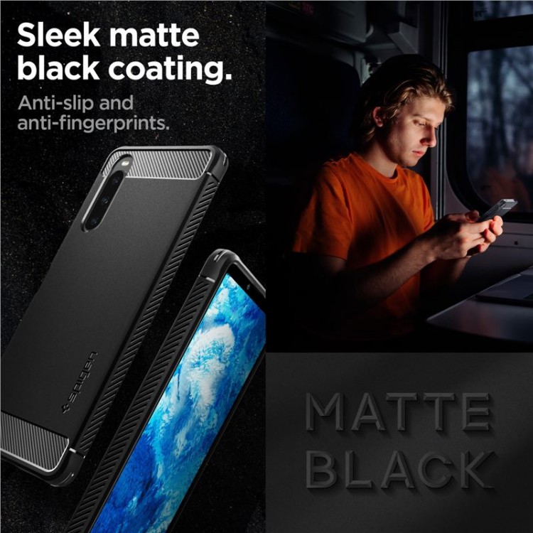 Θήκη SPIGEN SGP Ultra Rugged Armor για SONY XPERIA 1 V 2023 - MAYΡΗ - ACS06204