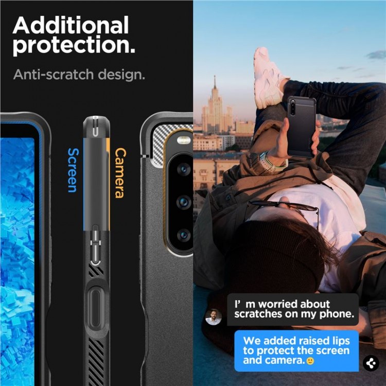 Θήκη SPIGEN SGP Ultra Rugged Armor για SONY XPERIA 1 VII 2025 - MAYΡΗ - ACS09591