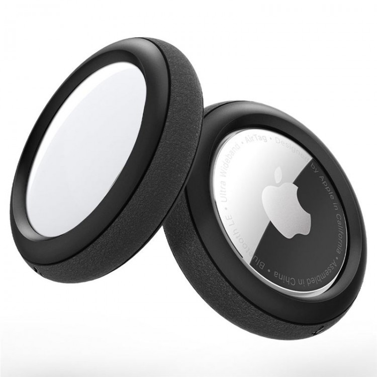 Spigen SGP Silicone Fit 2 Pack για AirTag - ΜΑΥΡΟ - AHP03070