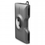 Spigen SGP RFID Wallet S πορτοφόλι κλιπ καρτών με μπρελόκ για Apple AirTag - ΓΡΑΦΙΤΗΣ - AHP04276