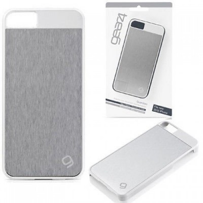 Case Gear4 Guardian Clip-On Cover for iPhone 5 5S - White Silver Grey - IC536G