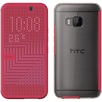 Case HTC GENUINE for HTC One M9 Dot View HTC HC M232 - PURPLE