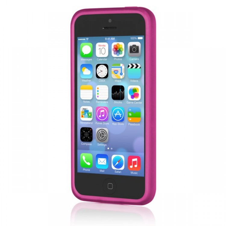 Θήκη Incipio NGP matte για Apple iPhone 5 translucent pink -IPH-897
