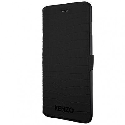 Θήκη KENZO Πορτοφόλι Crocodile Print για iPhone 6 PLUS , 6s PLUS - Μαύρο