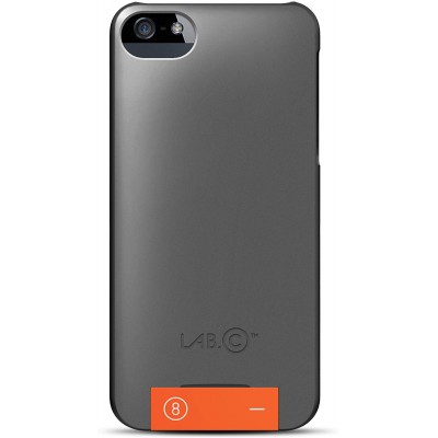 Case Lab.C USB with 8GB memory for iPhone 5 5S SE - GREY - LABC-105-GO