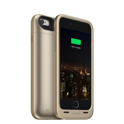 Θήκη Mophie juice pack plus για iPhone 6 (3,300mAh) - Gold White