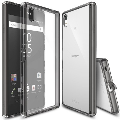 Case RINGKE FUSION for SONY XPERIA Z5 COMPACT - BLACK