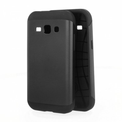 Θήκη TECH PROTECT ΗΥΒRID για Samsung Galaxy J1 - ΧΡΥΣΟ ΓΚΡΙ ΜΑΥΡΟ