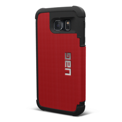 Case UAG Folio with Screen Kit Visual Packaging for Samsung Galaxy S6 - Red