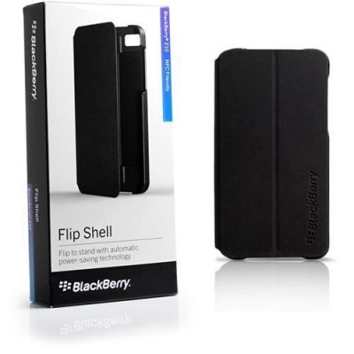 Case Blackberry Flip Shell Folio for BlackBerry Z10 BLACK - ACC-49284-201 
