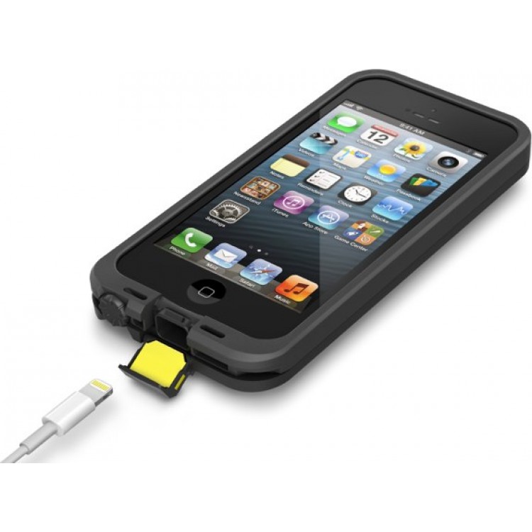 LifeProof fre Αδιάβροχη θήκη για iPhone 5S 5 SE - ΜΑΥΡΗ - 2115-01