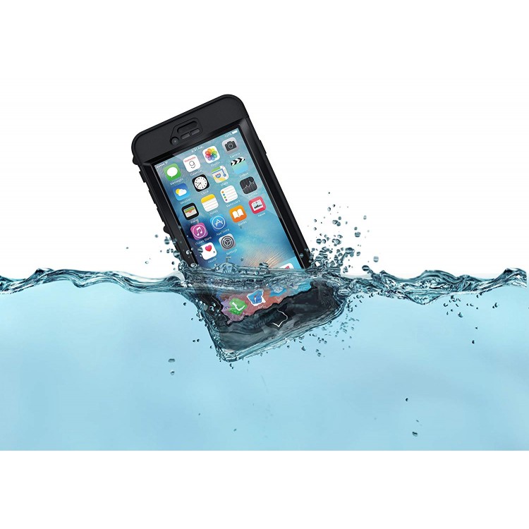 Θήκη Lifeproof nuud αδιάβροχη για Apple iPhone 6, 6S - ΜΑΥΡΗ - 77-52569