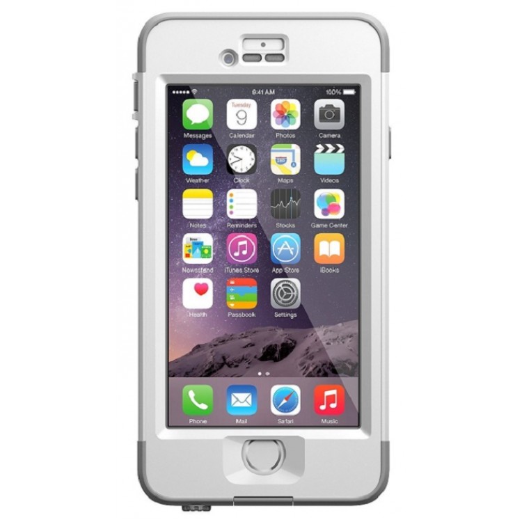 Lifeproof Θήκη nuud αδιάβροχη για Apple iPhone 6 - ΛΕΥΚO - 77-50349