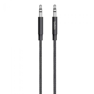 CABLE,PREMIUM,3.5MM AUDIO,BRAIDED,1.2m ,BLACK