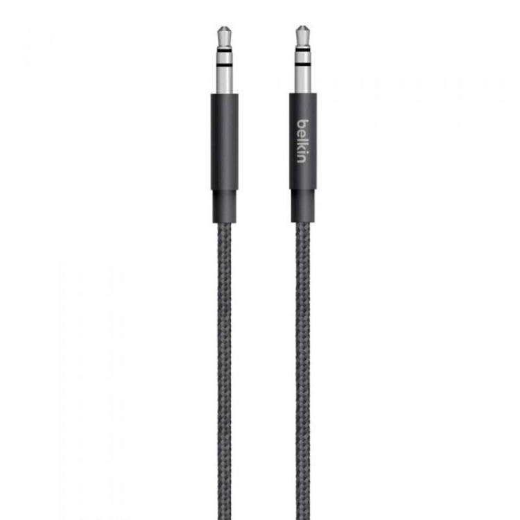 CABLE,PREMIUM,3.5MM AUDIO,BRAIDED,1.2m ,BLACK