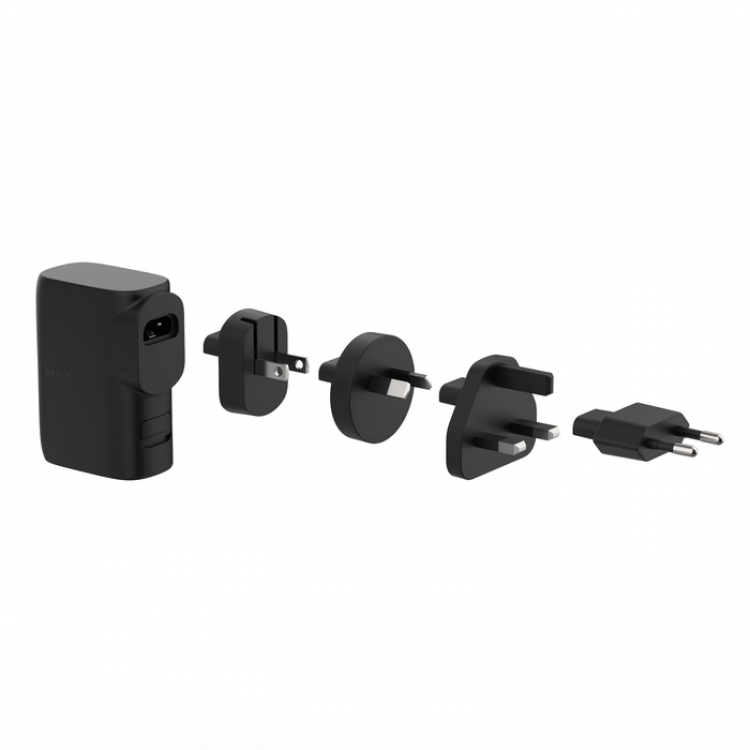 HYBRID AC POWER BANK 5K PD 25W with US UK EU AU sockets & C-C cable