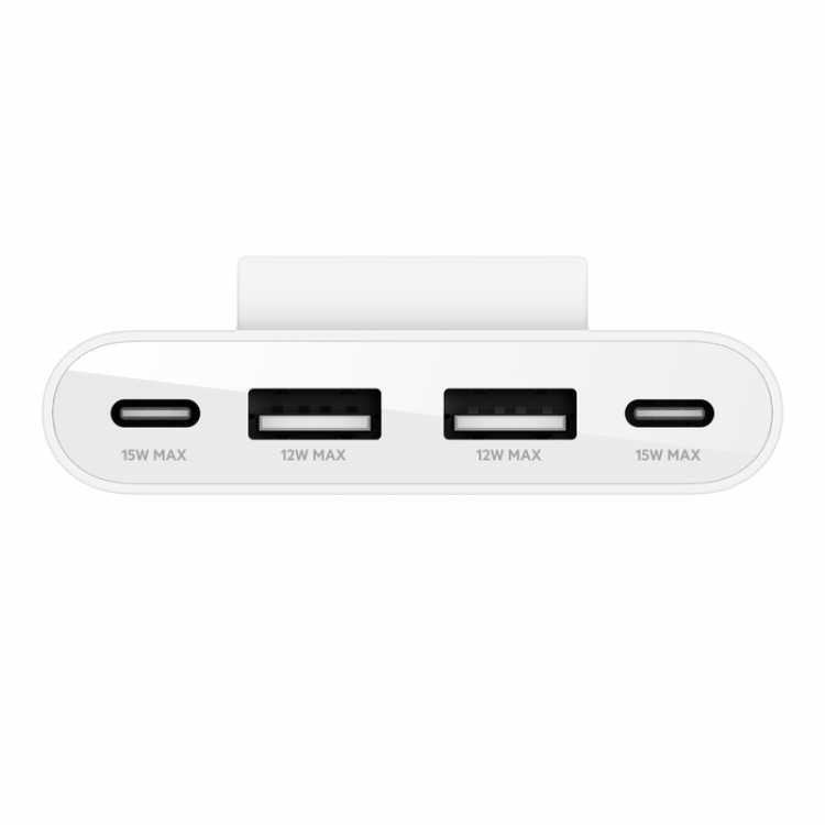 BELKIN 4-PORT HUB Type-C - USB POWER EXTENDER, 2M - ΛΕΥΚΟ - BUZ001BT2MWHB7