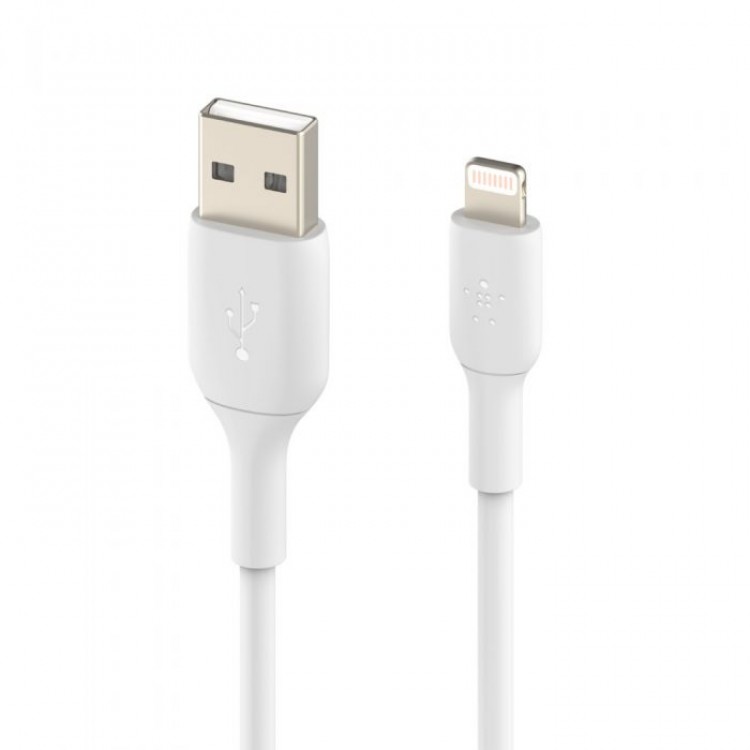 Lightning to USB-A Cable, 2M, White
