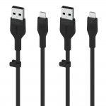 BOOST CHARGE™  USB-A to LTG_silicone, 3M, Blue
