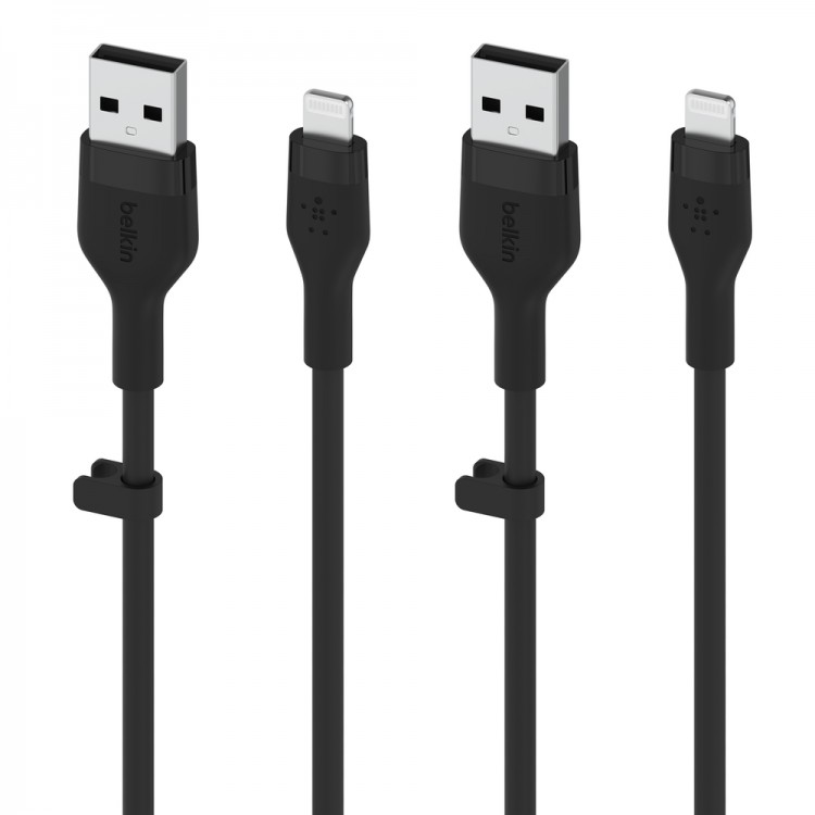 BOOST CHARGE™  USB-A to LTG_silicone, 3M, Blue