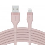 BOOST CHARGE™  USB-A to LTG_silicone, 3M, Pink