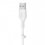 BOOST CHARGE™  USB-A to LTG_silicone, 3M, White