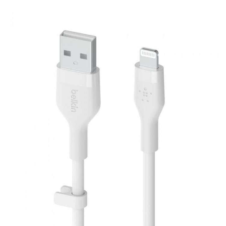 BOOST CHARGE™  USB-A to LTG_silicone, 3M, White