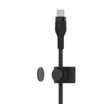 BOOST CHARGE™  USB-C to LTG_Braided silicone, 1M, Black