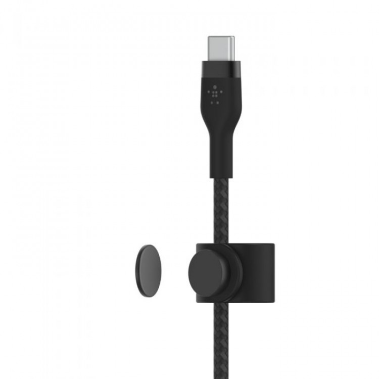 BOOST CHARGE™  USB-C to LTG_Braided silicone, 1M, Black