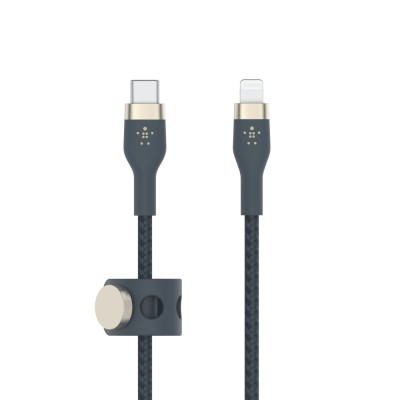 BOOST CHARGE™  USB-C to LTG_Braided silicone, 1M, Blue