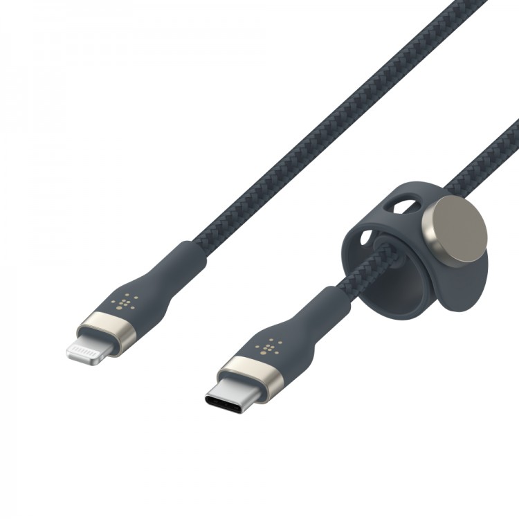 BOOST CHARGE™  USB-C to LTG_Braided silicone, 1M, Blue