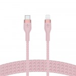 BOOST CHARGE™  USB-C to LTG_Braided silicone, 1M, Pink