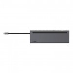 Belkin USB-C Hub, 11-in-1 MultiPort Adapter Dock with 4K HDMI, DisplayPort, VGA, and 100W for Charging, 3x USB A, Gigabit Ethernet, SD, MicroSD, 3.5mm Jack for Devices - INC004btSGY