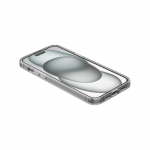 SheerForce Magnetic Anti-Microbial Protective Case for iPhone 15 Plus - clear