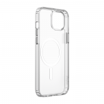 SheerForce Magnetic Anti-Microbial Protective Case for iPhone 15 Plus - clear