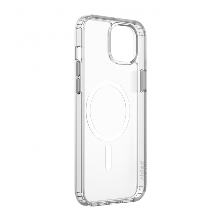 SheerForce Magnetic Anti-Microbial Protective Case for iPhone 15 Plus - clear