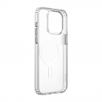 SheerForce Magnetic Anti-Microbial Protective Case for iPhone 15 Pro Max - clear