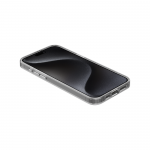 SheerForce Magnetic Anti-Microbial Protective Case for iPhone 15 Pro Max - clear