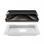 ScreenForce TemperedGlass Privacy Anti-Microbial Screen Protection for iPhone 15 Pro