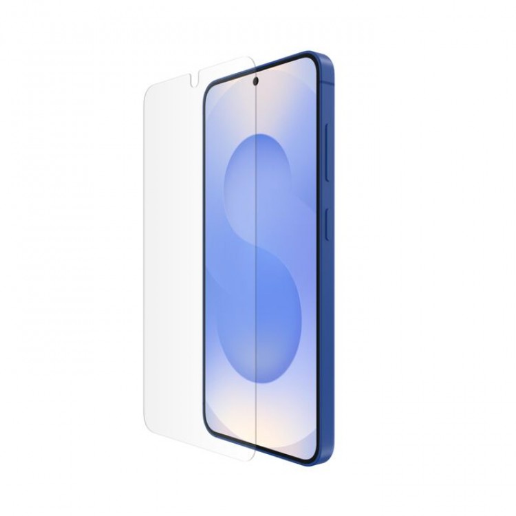 ScreenForce InvisiGlass Treated Screen Protector, Easy Tray, Samsung S25