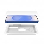 ScreenForce InvisiGlass Treated Screen Protector, Easy Tray, Samsung S25