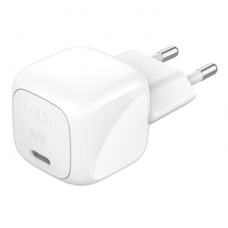 30W USB-C Cube Home Charger with PPS, White