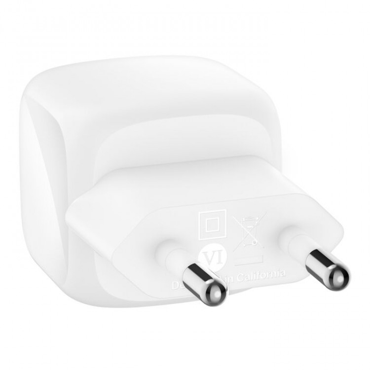 30W USB-C Cube Home Charger with PPS, White